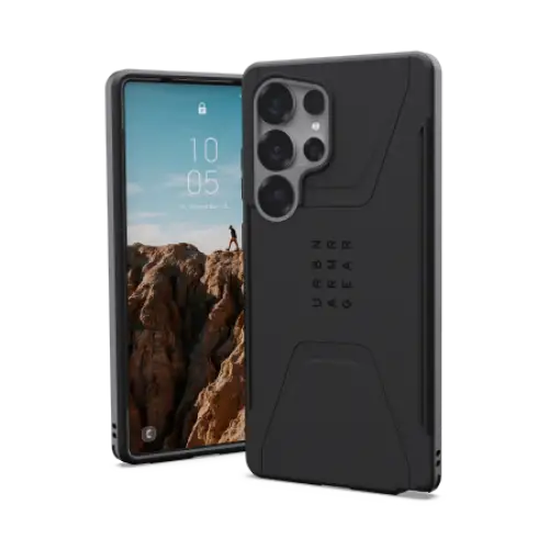 UAG Civilian Pro MagSafe Case for Samsung Galaxy S25 Ultra 5G - Black - Cell phone cases and covers<<<HurtelXML