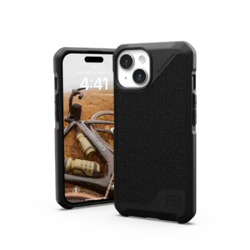 UAG Metropolis LT MagSafe case for iPhone 15 - black kevlar - Cell phone cases and covers<<<HurtelXML