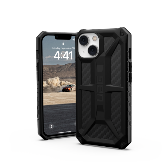 UAG Monarch case for iPhone 14 Plus - black carbon - Cell phone cases and covers<<<HurtelXML