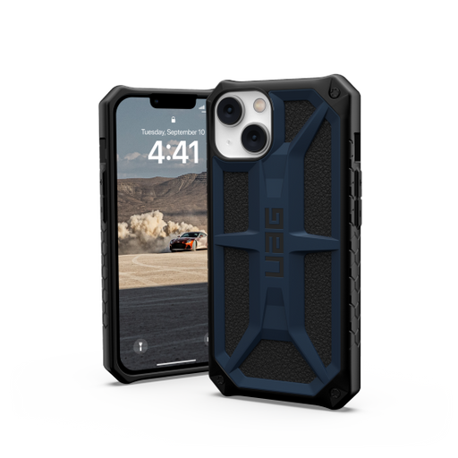 UAG Monarch case for iPhone 14 Plus - blue - Cell phone cases and covers<<<HurtelXML