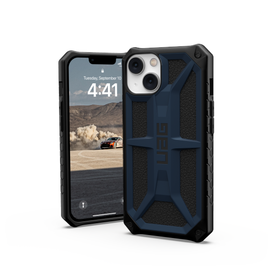 UAG Monarch case for iPhone 14 Plus - blue - Cell phone cases and covers<<<HurtelXML