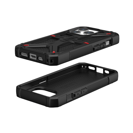 UAG Monarch case for iPhone 15 Pro - black kevlar - Cell phone cases and covers<<<HurtelXML