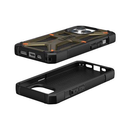 UAG Monarch case for iPhone 15 Pro - green kevlar - Cell phone cases and covers<<<HurtelXML