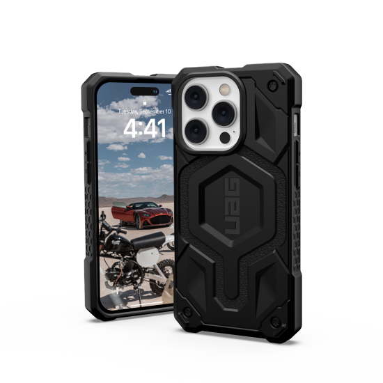 UAG Monarch Pro case with MagSafe for iPhone 14 Pro - black - Cell phone cases and covers<<<HurtelXML
