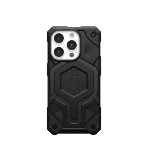 UAG Monarch Pro case with MagSafe for iPhone 15 Pro - black carbon - Cell phone cases and covers<<<HurtelXML