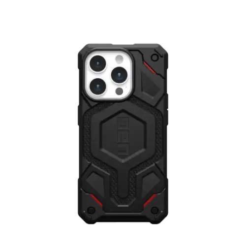 UAG Monarch Pro case with MagSafe for iPhone 15 Pro - black kevlar - Cell phone cases and covers<<<HurtelXML