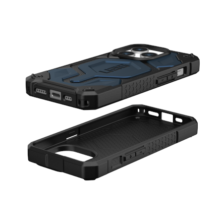 UAG Monarch Pro case with MagSafe for iPhone 15 Pro - dark blue - Cell phone cases and covers<<<HurtelXML