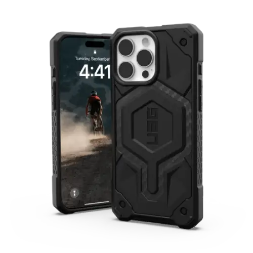UAG Monarch Pro Case with MagSafe for iPhone 16 Pro Max - Black - Cell phone cases and covers<<<HurtelXML