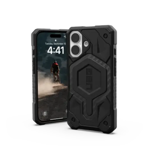UAG Monarch Pro iPhone 16 Case - Black - Cell phone cases and covers<<<HurtelXML