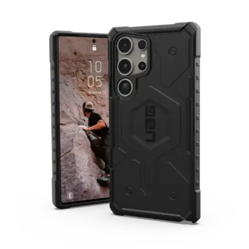 UAG Pathfinder Magnet case for Samsung Galaxy S24 Ultra 5G with magnetic module - black - Cell phone cases