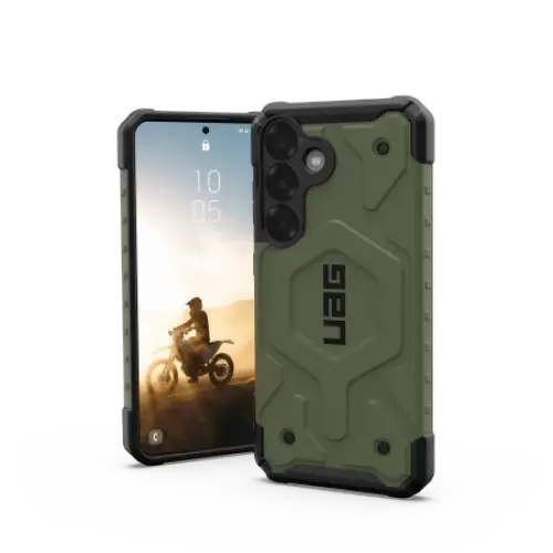 UAG Pathfinder Magnet MagSafe Case for Samsung Galaxy S25 5G - Olive - Cell phone cases and covers<<<HurtelXML