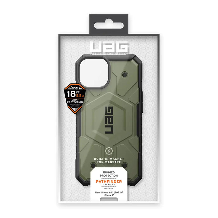 UAG Pathfinder MagSafe case for iPhone 14 Plus - green - Cell phone cases and covers<<<HurtelXML