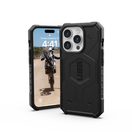 UAG Pathfinder MagSafe case for iPhone 15 Pro - black - Cell phone cases and covers<<<HurtelXML