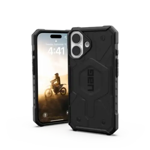 UAG Pathfinder Magsafe case for iPhone 16 - black - Cell phone cases and covers<<<HurtelXML