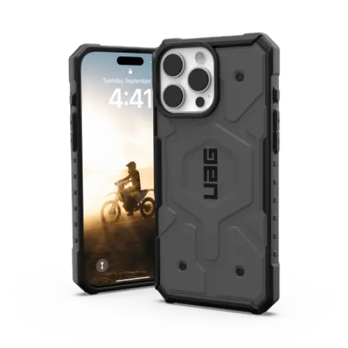 UAG Pathfinder Magsafe case for iPhone 16 Pro Max - silver - Cell phone cases and covers<<<HurtelXML