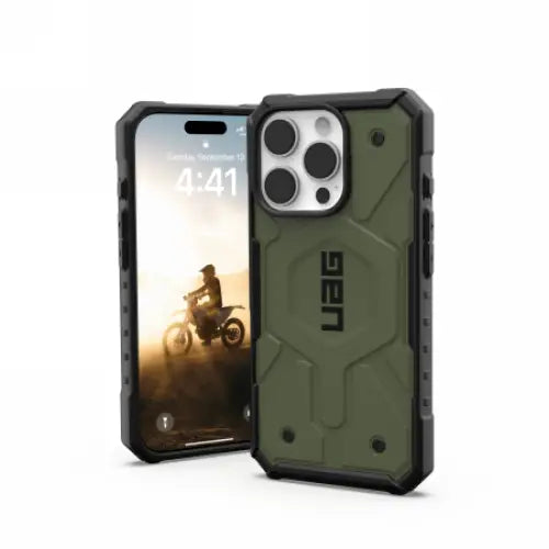 UAG Pathfinder Magsafe iPhone 16 Pro Case - Green - Cell phone cases and covers<<<HurtelXML