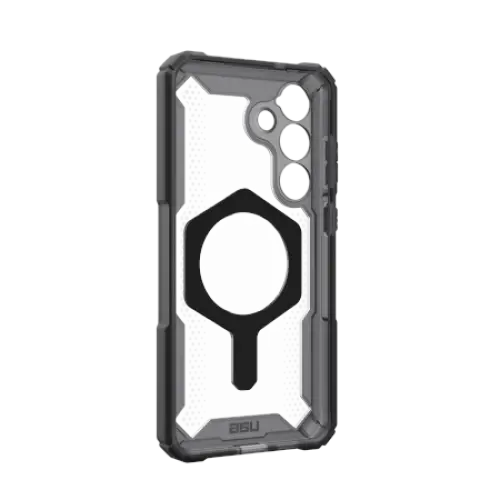 UAG Plasma XTE Magnet Case with Magnetic Module for Samsung Galaxy S25+ 5G - Transparent Gray - Cell phone cases