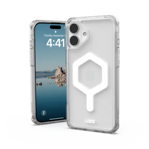 UAG Plyo Magsafe iPhone 16 Plus Case - White - Cell phone cases and covers<<<HurtelXML