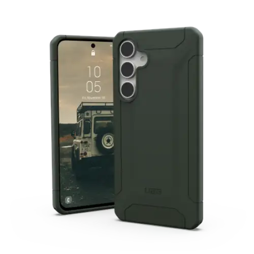 UAG Scout Case for Samsung Galaxy S24 FE - Olive - Cell phone cases and covers<<<HurtelXML