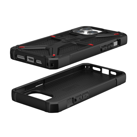 UAG Monarch case for iPhone 15 Pro Max - black kevlar
