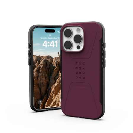 UAG Civilian Magsafe iPhone 16 Pro Case - Red