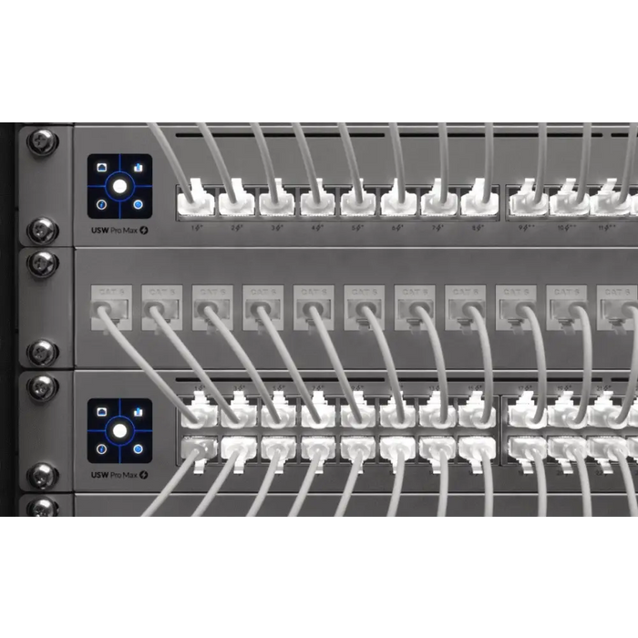 Ubiquiti UACC-Cable-Patch-EL-0.15M-W-24 networking cable Translucent White Cat6 - PatchcableKGW-PAT<<<Cables jacks