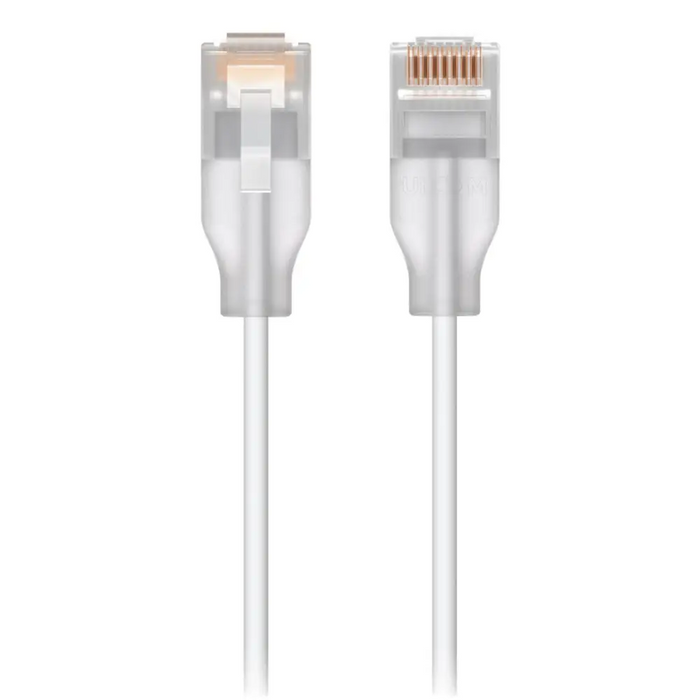 Ubiquiti UACC-Cable-Patch-EL-0.15M-W-24 networking cable Translucent White Cat6 - PatchcableKGW-PAT<<<Cables jacks