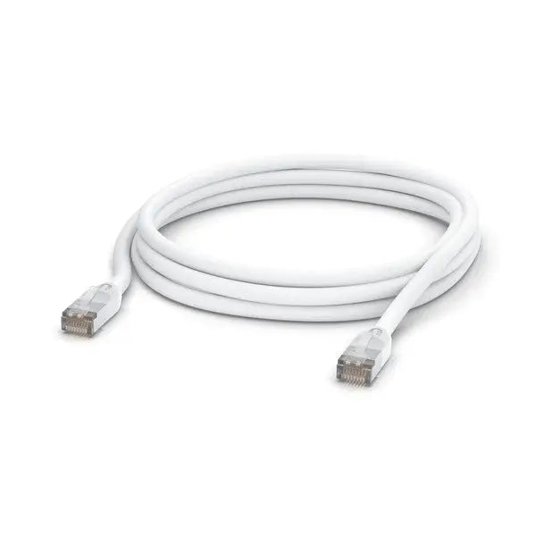 Ubiquiti UACC-CABLE-PATCH-OUTDOOR-3M-W networking cable White Cat5e S/UTP (STP) - PatchcableKGW-PAT<<<Cables jacks