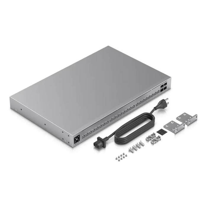 Ubiquiti UniFi Pro HD 24 Managed L2/L3 2.5G Ethernet (100/1000/2500) 1U Grey - ManagedSWT-ZAR<<<SwitchesSWT<<<ActionPL