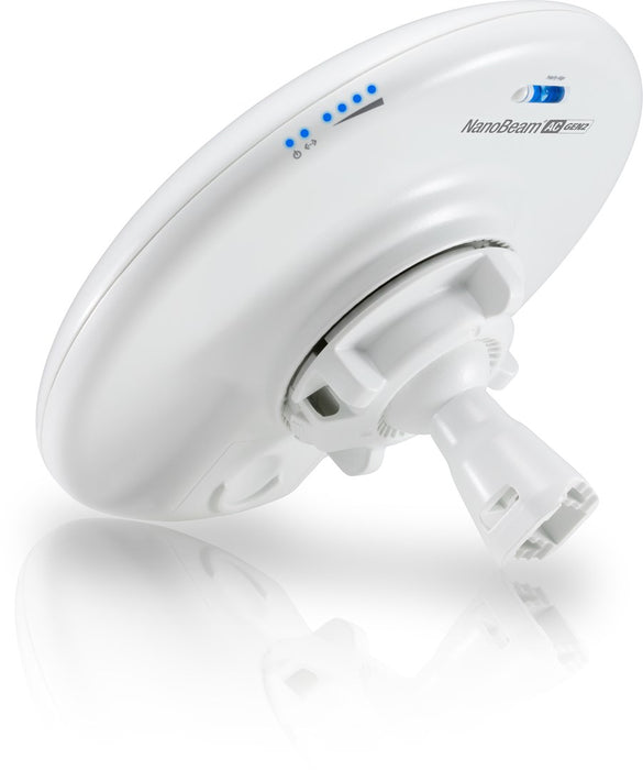 Access point UBIQUITI NanoBeam 5AC Gen 2 19 dBi White 450 Mbit/s