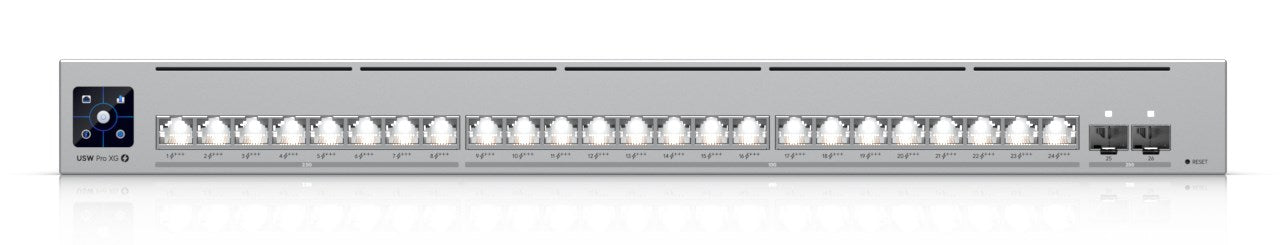 Ubiquiti UniFi Pro XG 24 PoE Managed L2/L3 10G Ethernet (100/1000/10000) Power over Ethernet (PoE) 1U Grey