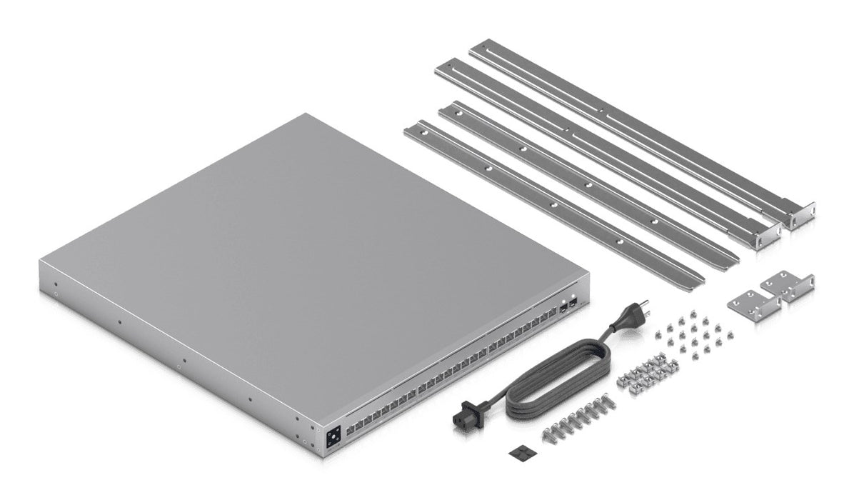 Ubiquiti UniFi Pro XG 24 PoE Managed L2/L3 10G Ethernet (100/1000/10000) Power over Ethernet (PoE) 1U Grey