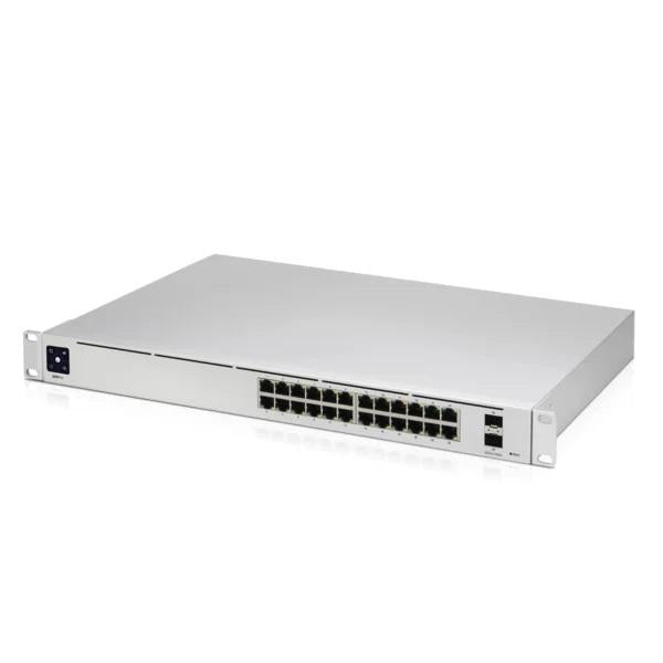 Ubiquiti Networks UniFi USW-PRO-24 Switch, 24-Port Gigabit, Cabinet Mount