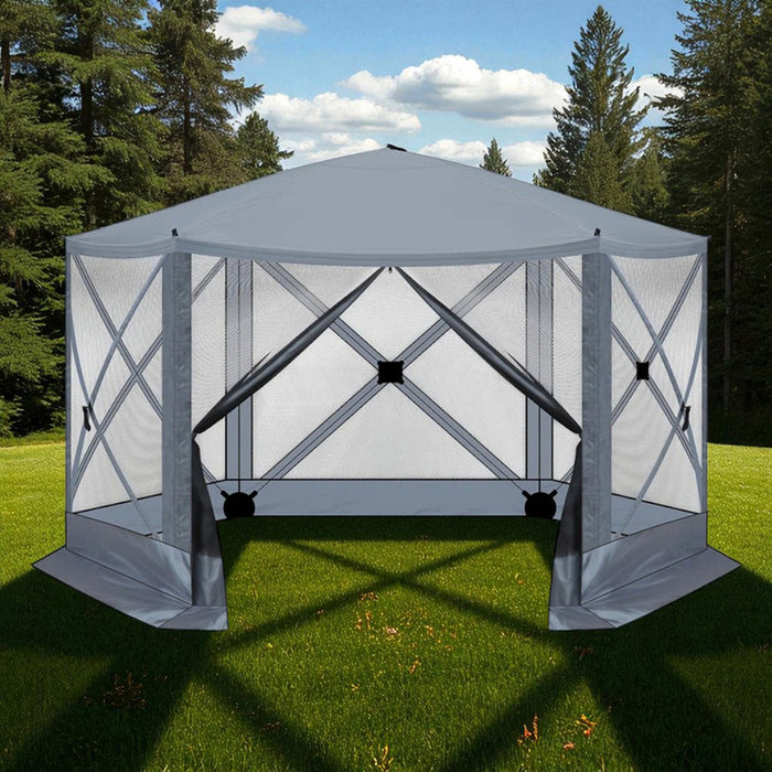 SELF-EXTENDING CAMPING TENT 350X350X220CM UCAMP HD-10742