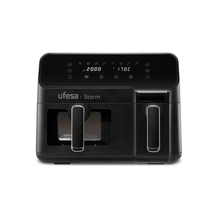 Healthy cooking appliance UFESA STORM 5.5L + 3.5L TIMER, BLACK