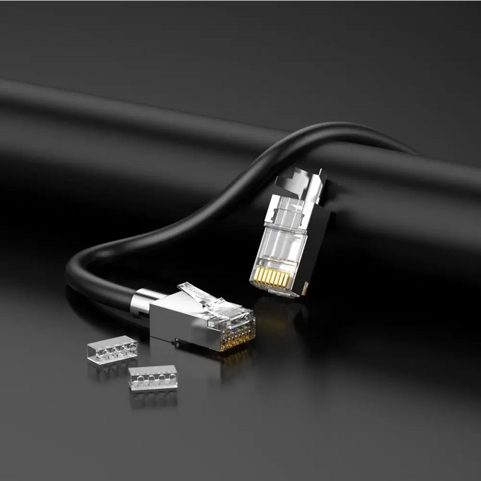 Ugreen 10x Modular Plug RJ45 Plug 8P8C Cat 6A / 7 (70316) - Network cables<<<HurtelXML