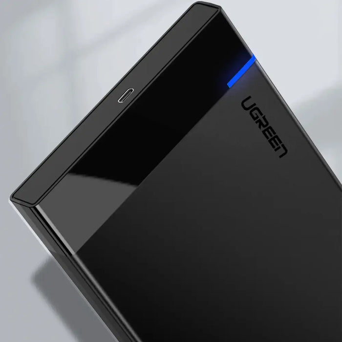 Ugreen adapter enclosure for SATA 2.5’’ 6TB drive USB-C 3.0 black (US221) - Disk adapters<<<HurtelXML