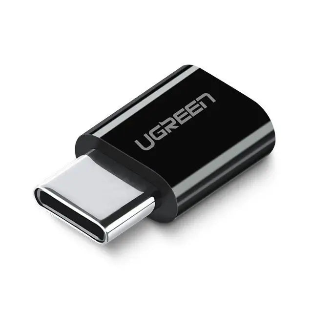 Ugreen adapter micro USB to USB Type C adapter black (30391) - USB adapters<<<HurtelXML
