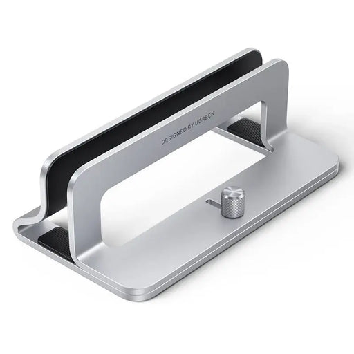 Ugreen Aluminum Vertical Stand Holder Stand for MacBook Laptop Tablet Silver (20471 LP258) - Cell phone
