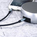 Ugreen angled AUX cable 2 x mini jack 3.5 mm 1.5m blue (AV112) - Audio cables<<<HurtelXML