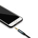 Ugreen angled AUX cable 2 x mini jack 3.5 mm 1.5m blue (AV112) - Audio cables<<<HurtelXML