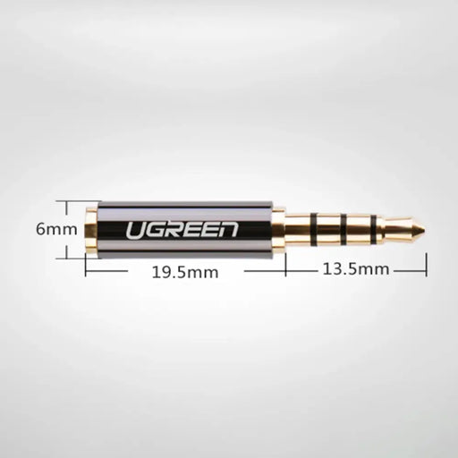 Ugreen audio adapter jack 3.5mm male to jack 2.5mm female black (20502) - Audio adapters<<<HurtelXML