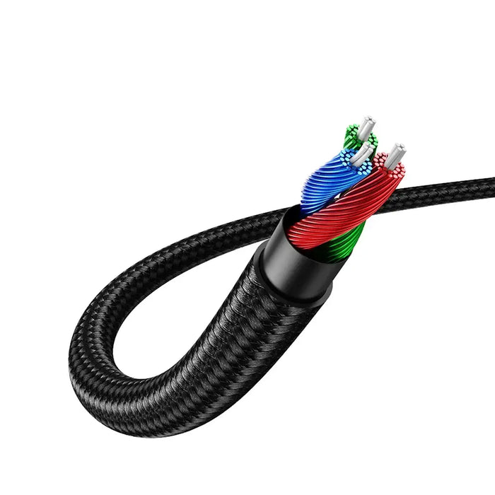 Ugreen audio cable 2 x mini jack 3.5mm 0.5m blue (AV112) - Audio cables<<<HurtelXML