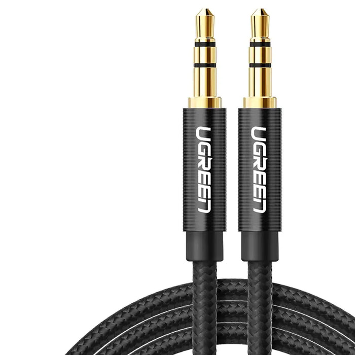 Ugreen audio cable 2 x mini jack 3.5mm 2m black (50363 AV112) - Audio cables<<<HurtelXML