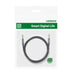 Ugreen audio cable AUX angled minijack 3.5 mm 2m blue (AV112) - Audio cables<<<HurtelXML