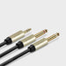 Ugreen audio cable mini jack 3.5 mm - 2 x jack 6.35 mm 2 m gray (AV126) - Audio cables<<<HurtelXML
