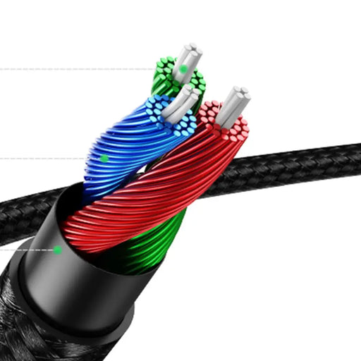 Ugreen AUX audio cable straight minijack 3.5 mm 1.5 m blue (AV112) - Audio cables<<<HurtelXML