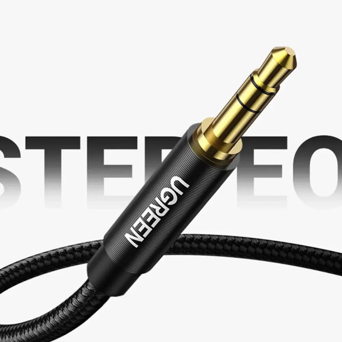 Ugreen AUX audio cable straight minijack 3.5 mm 1.5 m blue (AV112) - Audio cables<<<HurtelXML