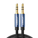 Ugreen AUX audio cable straight minijack 3.5 mm 1.5 m blue (AV112) - Audio cables<<<HurtelXML