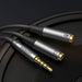 Ugreen AUX splitter for headphones and microphone 1 x male 3.5mm 2 x female 3.5mm 20cm black (AV192 50254) - Audio